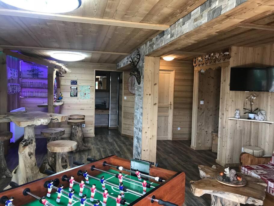 Chalet Spa Le Diamant Nathalie Mn La Rouge 拉布雷斯 外观 照片