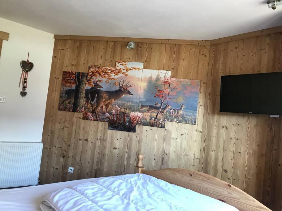 Chalet Spa Le Diamant Nathalie Mn La Rouge 拉布雷斯 外观 照片