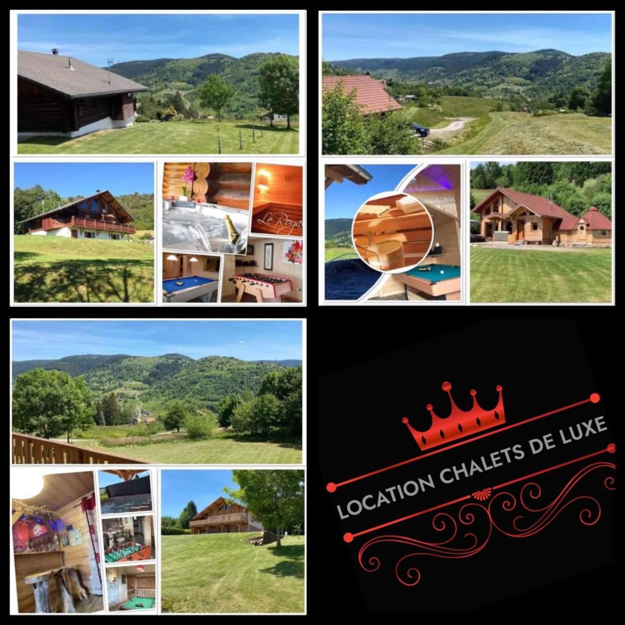 Chalet Spa Le Diamant Nathalie Mn La Rouge 拉布雷斯 外观 照片